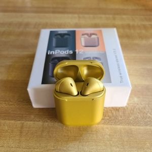 Gold Wireles Bluetooth Earpone Handsfree Universal